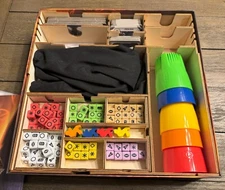 Roll for the Galaxy + broken token wooden insert Opened Never Played