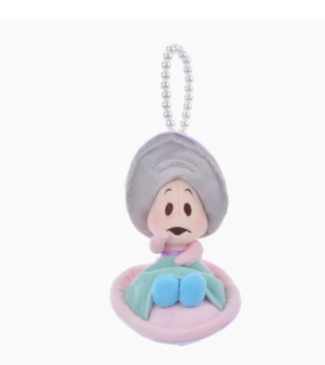 Authentic Disney Store Young Oyster Plush Keychain Pearl Alice in Wonderland
