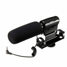 Nonsha Na-Q7 Stereo Microphone Camera Shotgun For Nikon canon Sony Olympus Fuji