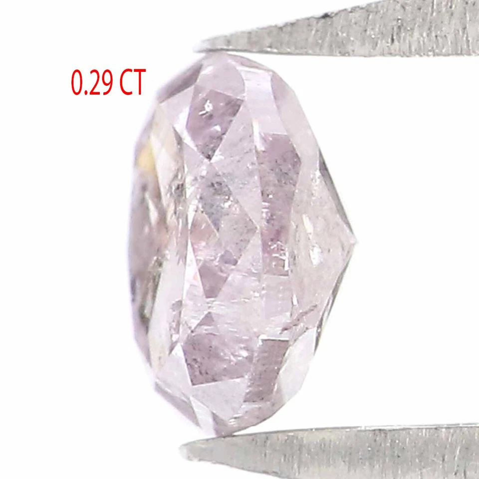 0.29 CT Natural Loose Oval Shape Diamond 4.25 MM Pink Color Oval Diamond LQ6377 - Image 2 of 4