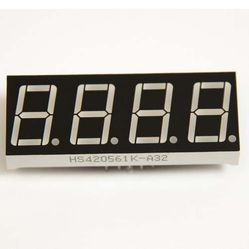 7 segment LED Display Single/Double/Quad 1 2 or 4 Red Digits - ideal for Arduino - Picture 8 of 8