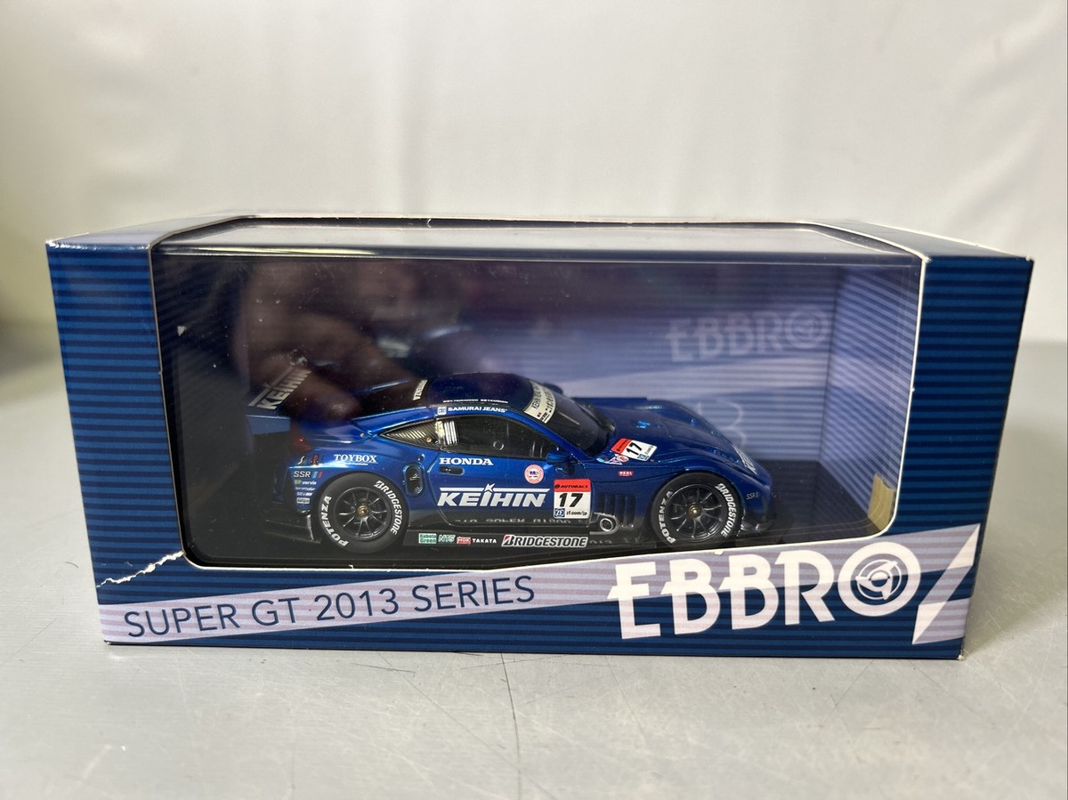 1:43 EBBRO 44923 HONDA HSV-010 SUPER GT 500 2013 #17 KEIHIN