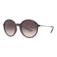Ray Ban Rb4222 865/13 Matte Tortoise Brown Gradient Round Sunglasses on sale Ray Ban Rb4222 865/13 Matte Tortoise Brown Gradient Round Sunglasses on sale