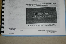  TEK SPG1/SPG2 NTSC Sync Generatoar Modules Instruction Manual