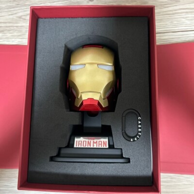 Iron Man Helmet Collectible Earbuds Case with Stand AirPods Pro 2