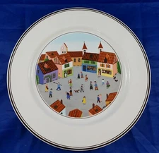 Villeroy & Boch DESIGN NAIF Old Village Square 8-1/2" Salad Plate
