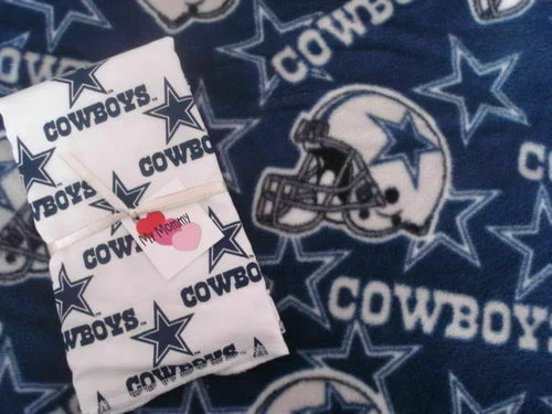 Handmade Fleece Sports Nursery Blankets & Throws