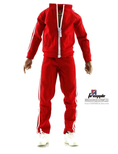 1/6 Scale Sport Track Suit Clothes Set For 12" Male PH TBL Action Figure Body - Picture 24 of 32
