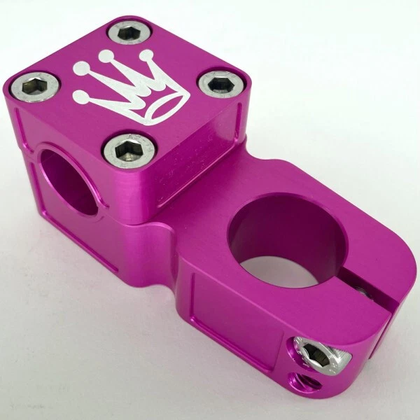 Custom bmx stem OLDSCHOOL BMX CUSTOM STREET TOYZ TOP 53MM PINK GT