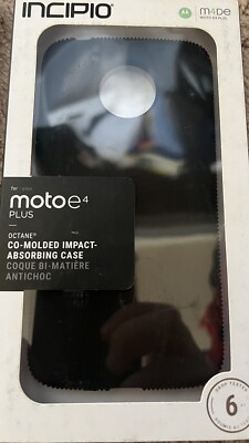 H16 NEW Incipio - Octane Case for Motorola Moto E4 Plus - New