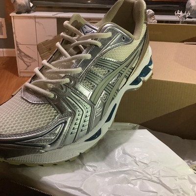 Crème/Pure  Silver and Blue GEL   Asics 