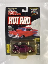 Hot Rod Racing Champions Hot Rod Magazine ’41 Willys Coupe Purple 1:51 (B) Car