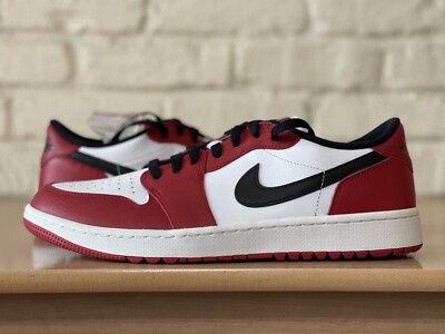 Nike Air Jordan 1 Low G Golf Chicago Varsity Red White DD9315-600