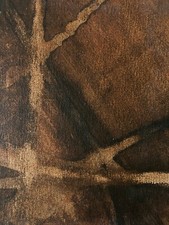 Very Pretty Painting Abstract Oil Panel Cardboard 1980 Abstraction to Identify