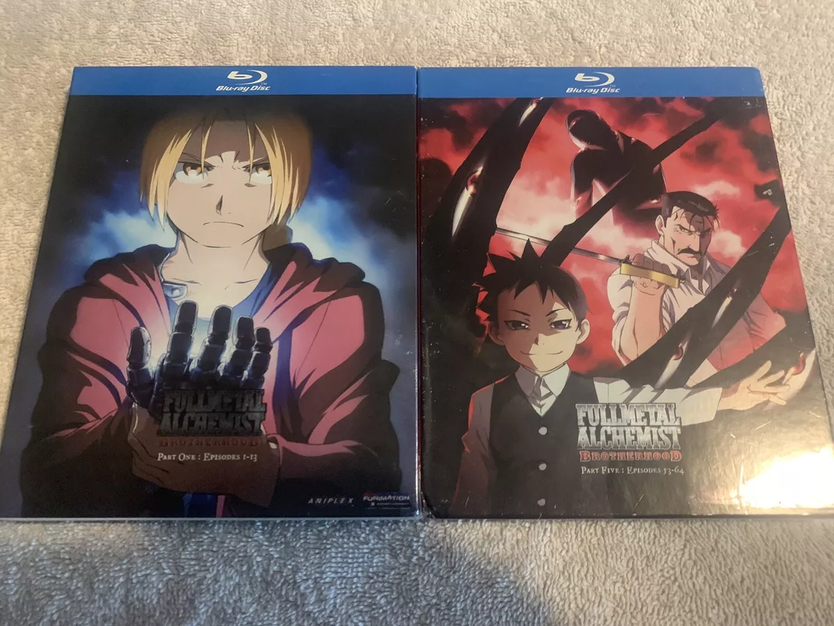  Fullmetal Alchemist Brotherhood Box Set 1 Blu-ray : Movies & TV