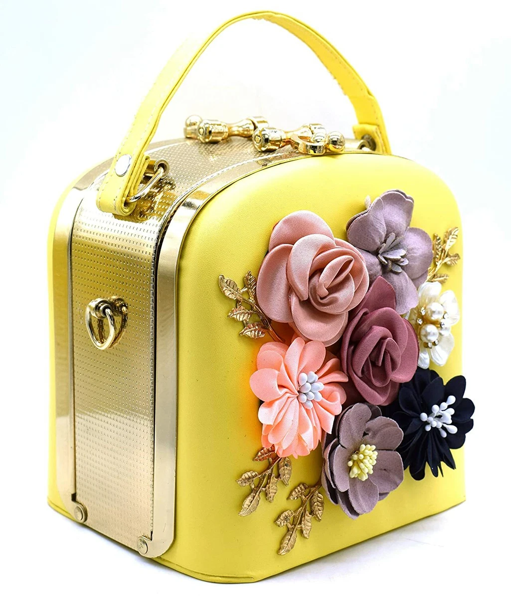 Pochette jaune 2025 mariage