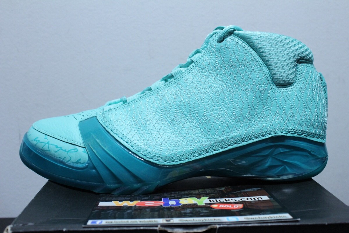 Air Jordan Retro 23 XXIII Solefly Hyper Turquoise Sneakers