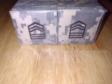 ✅ Lot of 20 ACU Hook Rank - E8 Master Sergeant Cadet ROTC Military Surplus NOS