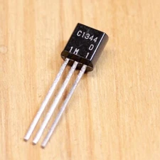 10pcs Hitachi 2SC1344 -D NPN Low Noise Audio Transistors TO-92