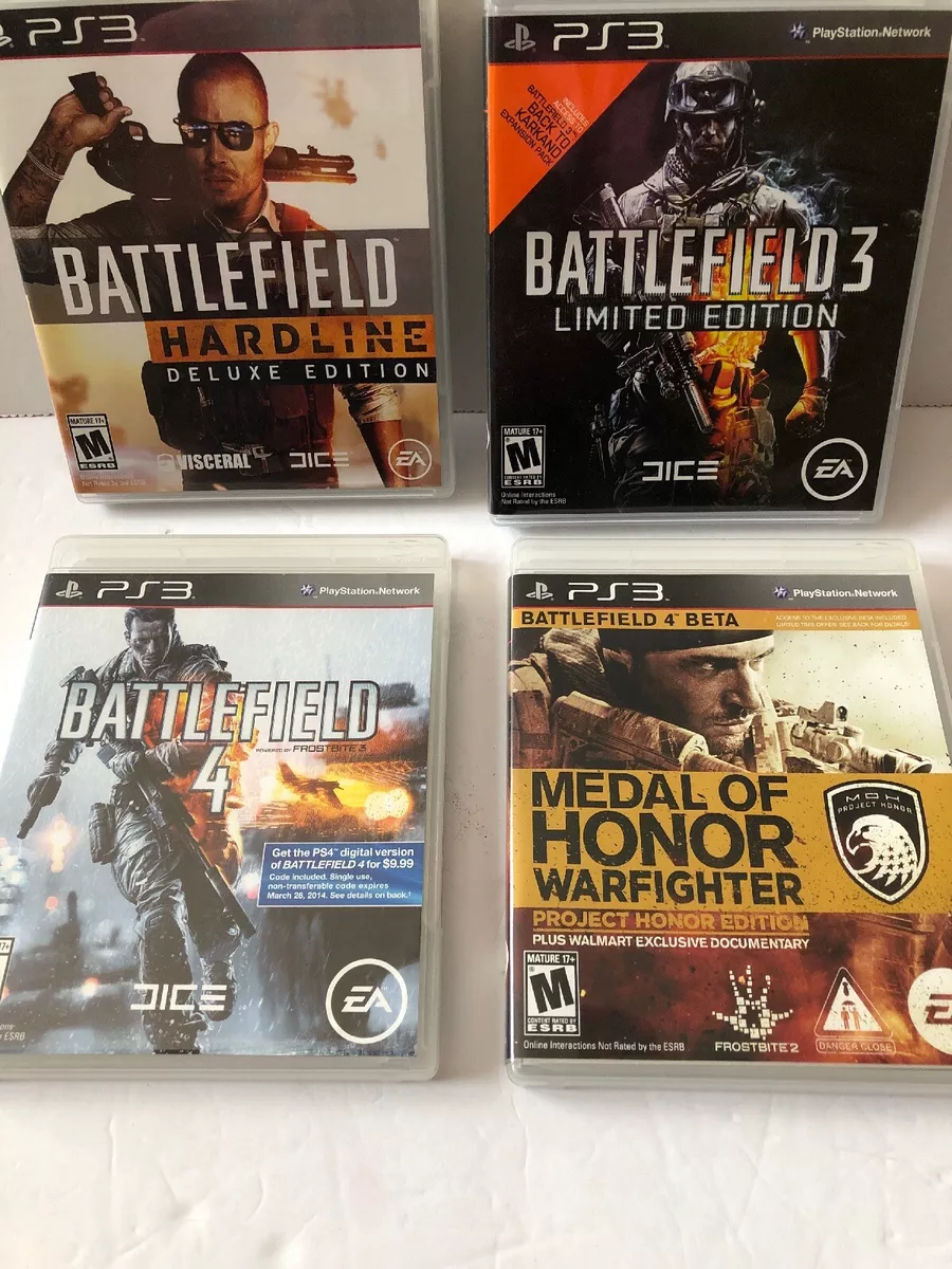 medal of honor warfighter ps3 limited edition w battlefield 4 beta