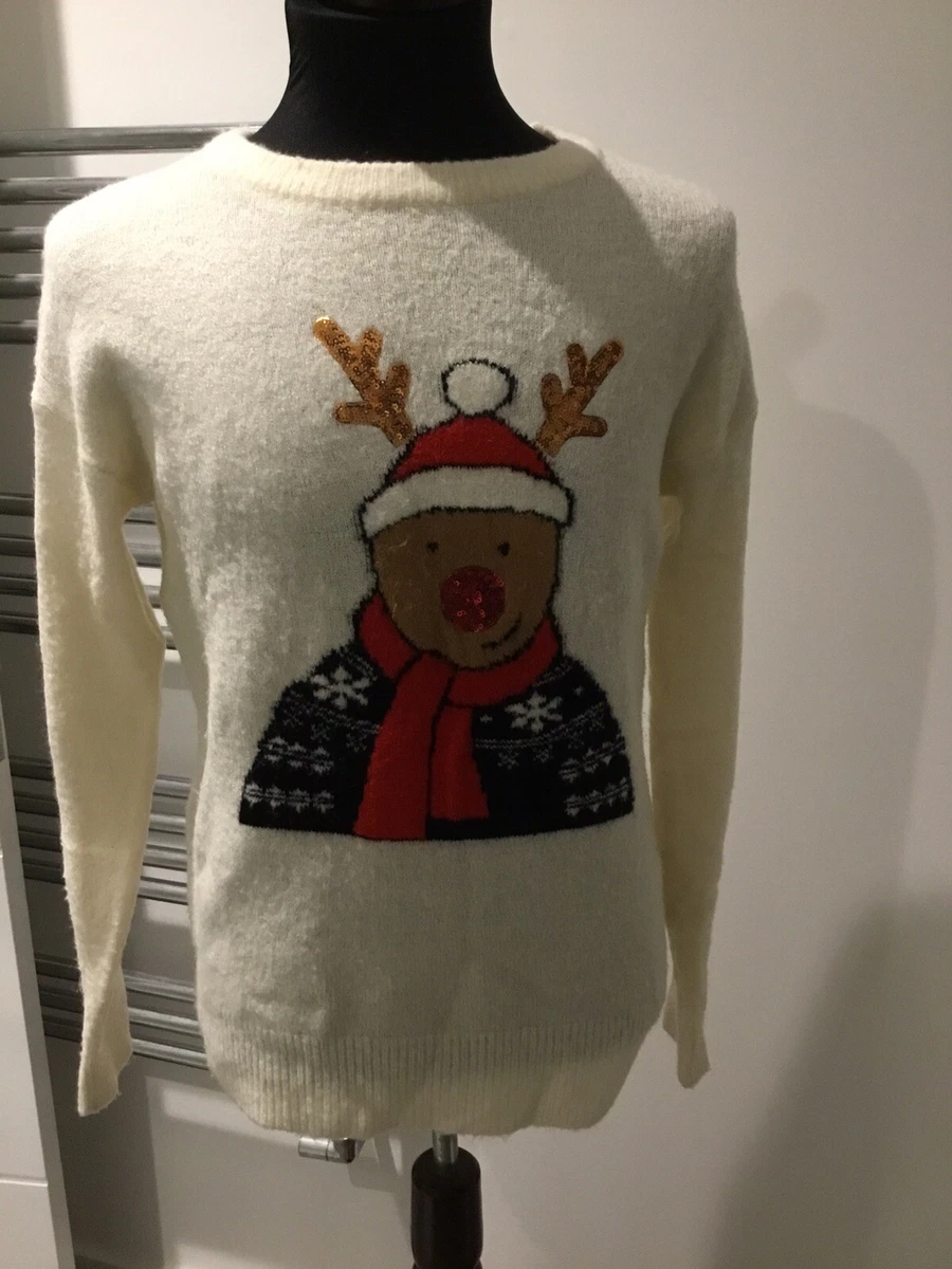 Brave soul reindeer christmas jumper sale