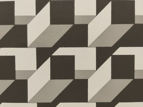 ITALO VIOLANTE SIGNED ORIGINAL LIMITED EDITION ABSTRACT BLOCK SCREEN PRINT 37/50 - Picture 10 of 22