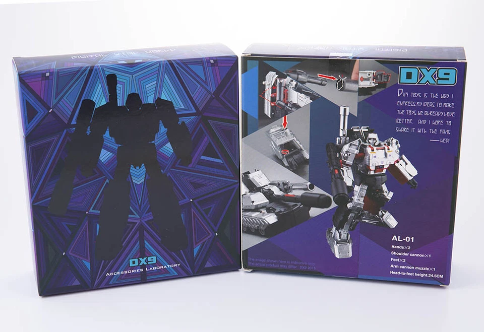 New Transform Toys DX9 AL-01 Accessories Laboratory for IDW Leader Megatron - Image 4 of 4