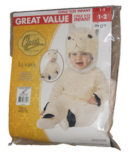 Llama Costume Rubie's Opus Collection Halloween Size Infant 1-2 6 To 12 Months