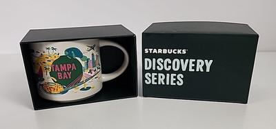 NEW Starbucks Discovery Series Tampa Bay Florida 14oz Ceramic Mug