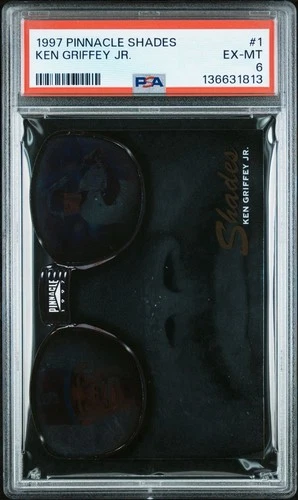 1997 Pinnacle Shades Ken Griffey Jr. #1 PSA 6  Mariners HOF