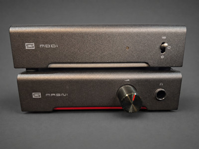 Schiit Modi 3+ DAC & Magni Heresy Headphone Amp RCA Cable Bundle