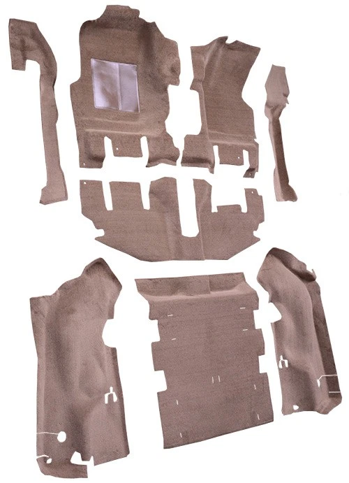 2003-2006 Jeep Wrangler TJ ковер - Cutpile |длинная консоль, с качающимися панелями - Изображение 2 из 4