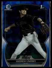 2023 Bowman Draft Sapphire Edition #BDC-18 Andrew Lindsey