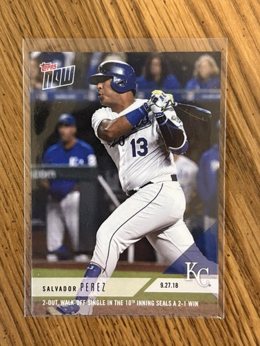2018 Topps Now 798 Salvador Perez