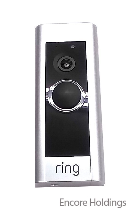 Ring Pro Smart Wi-Fi Video Doorbell in Satin Nickel - Wired Installation - Model B08M125RNW-image