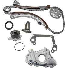 Timing Chain Kit For 99-08 Toyota Corolla Celica Pontiac Vibe 1.8 Oil Water Pump