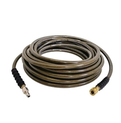 #ad #ad Simpson 3 8in 4500 Max psi Steel Braided Pressure Washer Hose 100#x27; Long $201.43