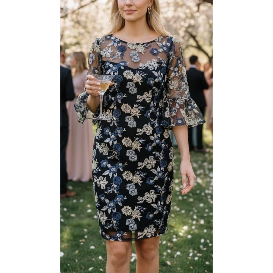 short evening dresses ebay short long sleeve evening dresses Long Sleeves V Neck Short Green Lace Prom Dresses, Long Sleeves
