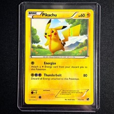 Pokemon TCG - Pikachu 115/114 Secret Rare Black & White Holo English 2011 LP on eBay