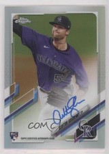 2021 Topps Chrome Rookie Refractor 278/499 Ashton Goudeau #RA-AGO Auto 0vt8