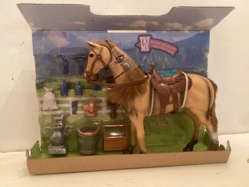 Sunny Days Deluxe Quarter Horse Toy Blue Ribbon Champions 14 Accessories New