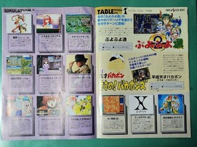 Catalog Sega Saturn Hot Information 1995 Sega SEGA Flyer Promotional Non-sale