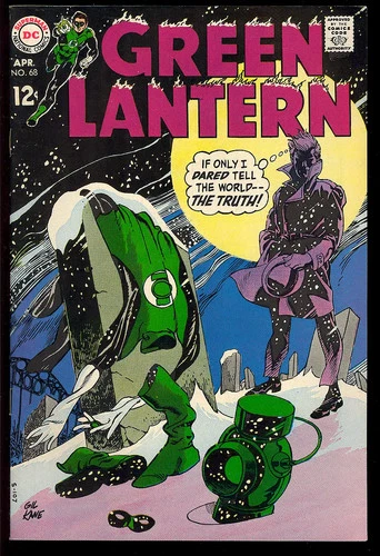 Green Lantern #68 High Grade Silver Age Superhero Vintage DC Comic 1969 VF-