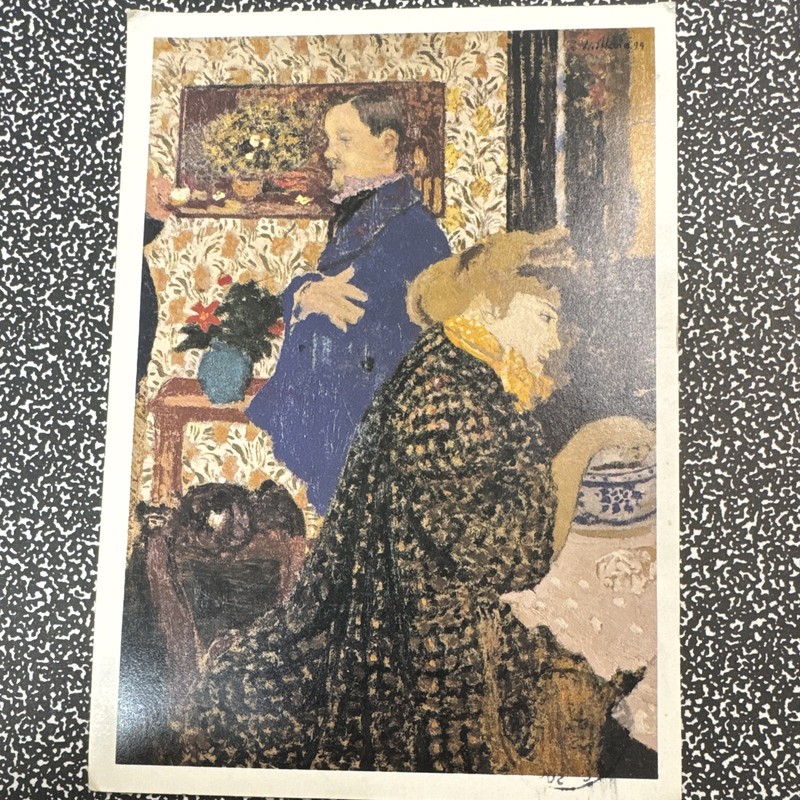 The Katonah Gallery Edouard Vuillard Misia Vallotton Natanson Postcard 1989