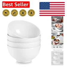 Charming Mini Bowls Set of 4 - Dishwasher Safe for Ice Cream & Special Occasions