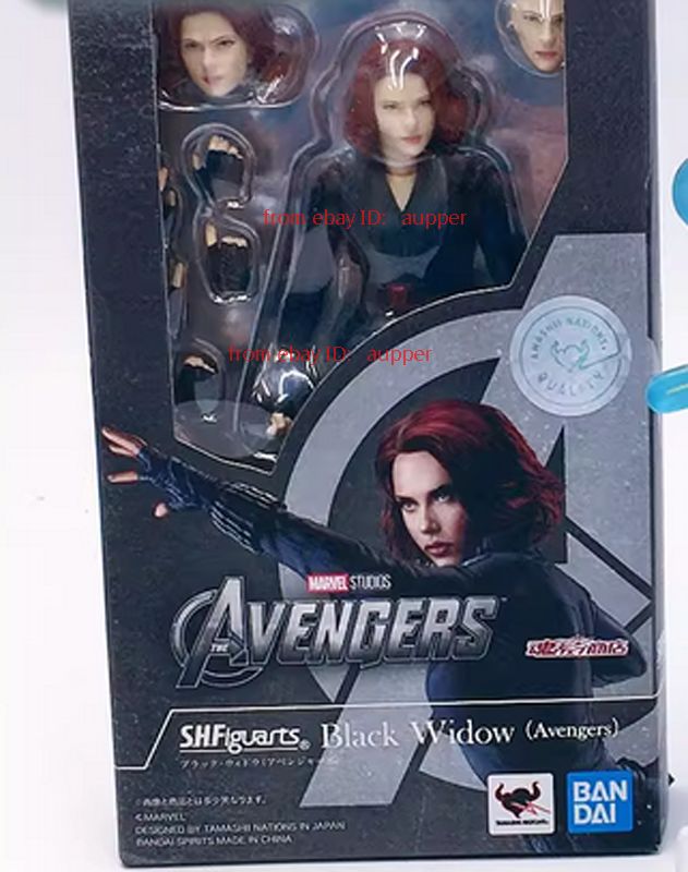 Bandai S.H.Figuarts Avengers Black Widow 1/12 15cm Action Figure