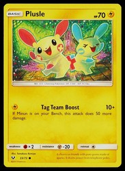 Plusle 33/73 Shining Legends Common
