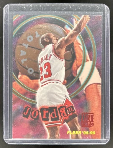 1995-96 Fleer Michael Jordan Total O Hot Pack #2 Bulls