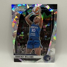 2024 Panini Prizm WNBA - COURTNEY WILLIAMS #79 Cracked Ice Prizm- Minnesota Lynx