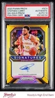 2020-21 Panini Prizm Signatures Prizms Gold Stephen Curry 04/10 PSA AUTH AUTO 10